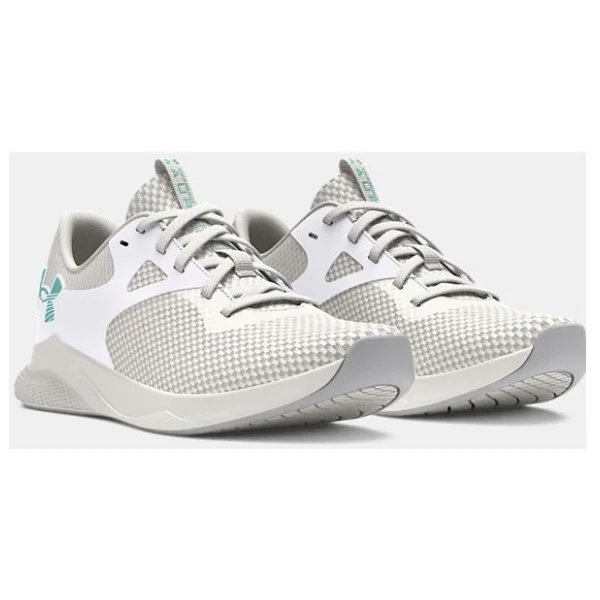 Under Armour Charged Aurora 2 3025060-103 Beyaz-Yeşil Kadın Spor Ayakkabı - Görsel 5