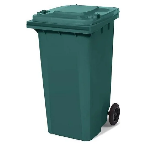 Nemkar Çöp Konteyneri 120 Litre Yeşil - Görsel 3