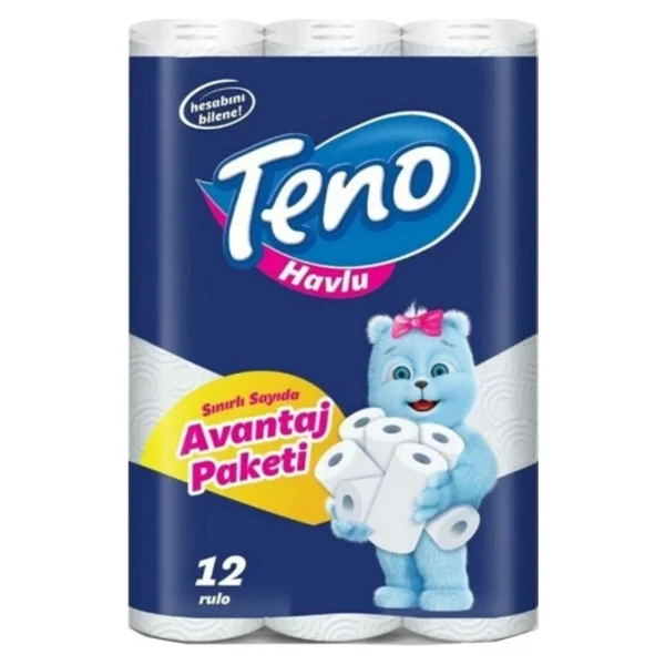 Teno 2 Adet Teno Kağıt Havlu 12'Li - Görsel 2