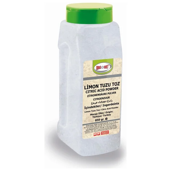 Bağdat Baharat 850 gr Toz Limon Tuzu Pet - Görsel 2
