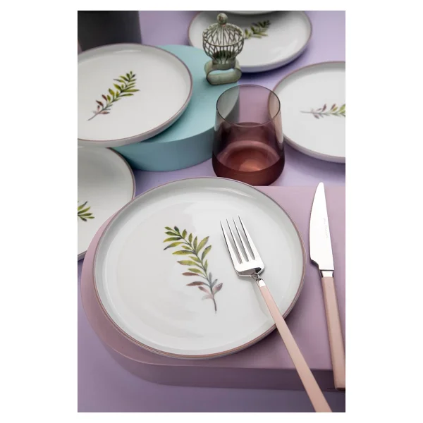 Kütahya Porselen Moderna Comfort 6 Kişilik 19 cm Pasta Takımı - Görsel 10