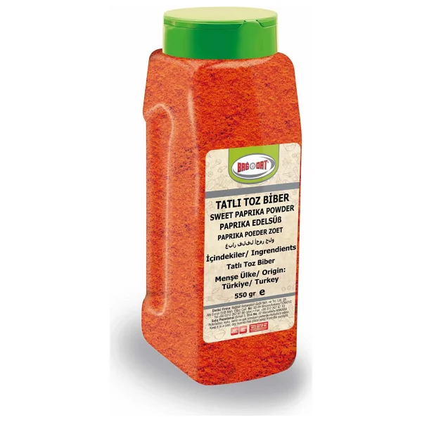 Bağdat Baharat Tatlı Toz Biber 550 gr - Görsel 2