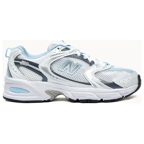 New Balance 530 MR530RA Beyaz-Mavi Spor Ayakkabı - Görsel 6