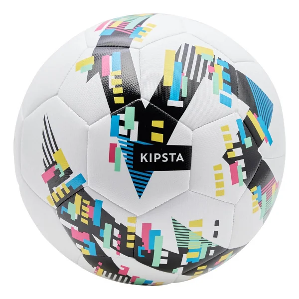 Kipsta Öğretici Futbol Topu - 5 Numara - Beyaz / Siyah - Learning Ball Decathlon - Görsel 2