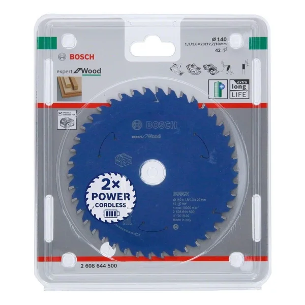 Bosch Expert 140x20 42 Diş Akülü Makineler Için Ahşap Testere Bıçağı 2608644500 - Görsel 2