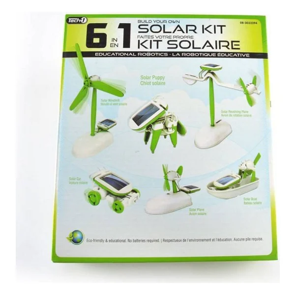 Mobee Güneş Enerjili Robot Oluşturma Seti Solar Kit (6 In 1) - Görsel 2