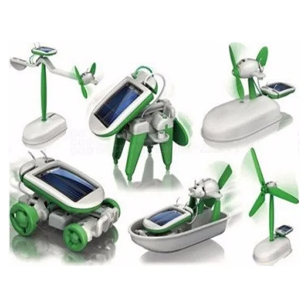 Mobee Güneş Enerjili Robot Oluşturma Seti Solar Kit (6 In 1) - Görsel 3