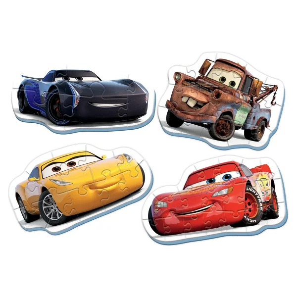 KS Games Cars My First 4 in 1 Puzzle CR10304 - Görsel 3