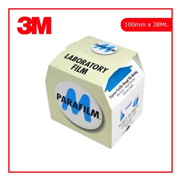3M Parafilm Aşı Bandı 100 mm x 38 Mt Mat Şeffaf Renkli 1 Adet Laboratuvar Malzemesi - Görsel 7