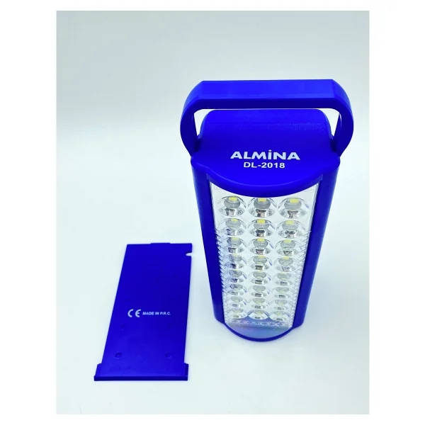 ALMİNA 24 Büyük Ledli Kırmızı 80 Saat Yanan Led Işıldak - Görsel 5