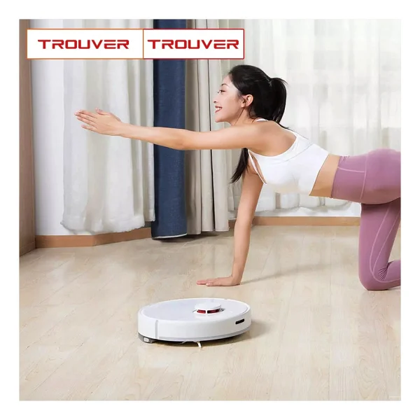 Trouver Finder LDS Sensörlü Vacuum Mop Akıllı Robot Süpürge - Görsel 4