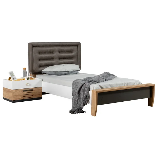 Setay Mobilya Relax 100x200 cm Başlıklı Karyola - Görsel 4