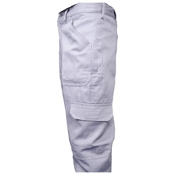 Eser - 16-12 Gabardin Komando Cepli Iş Pantolonu Reflektörlü - Yazlık - Gri - XXL - Görsel 2