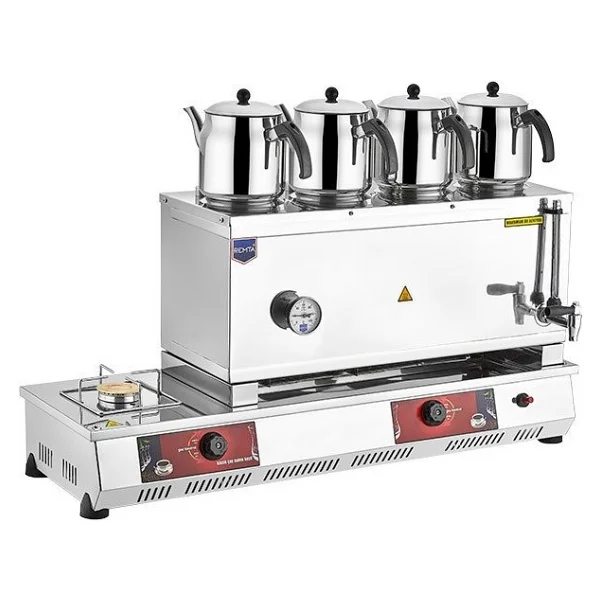 Remta N14(E) 85 Model 4 Demlikli Gazlı + Elektrikli 43 lt Çay Kazanı - Görsel 2