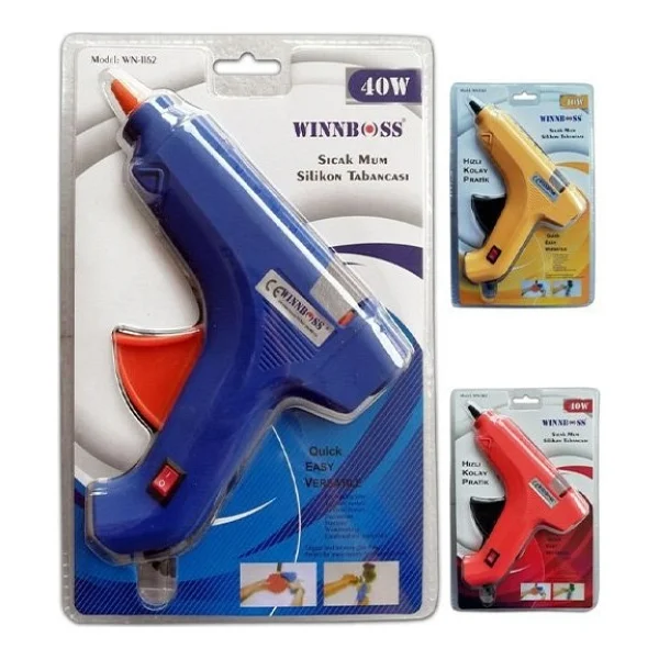Winnboss Silikon Tabancası Sıcak Mum 40W Winnboss - Görsel 2