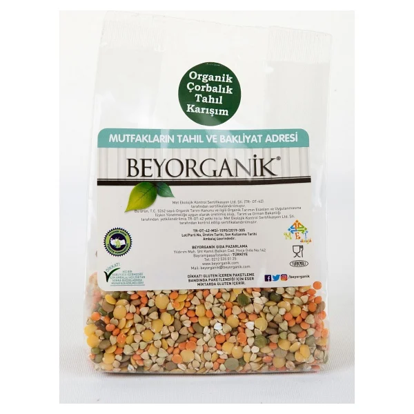 BEYORGANİK Anadolu Karabuğdaylı Organik Çorbalık Tahıl Karışımı 440 g - Görsel 2