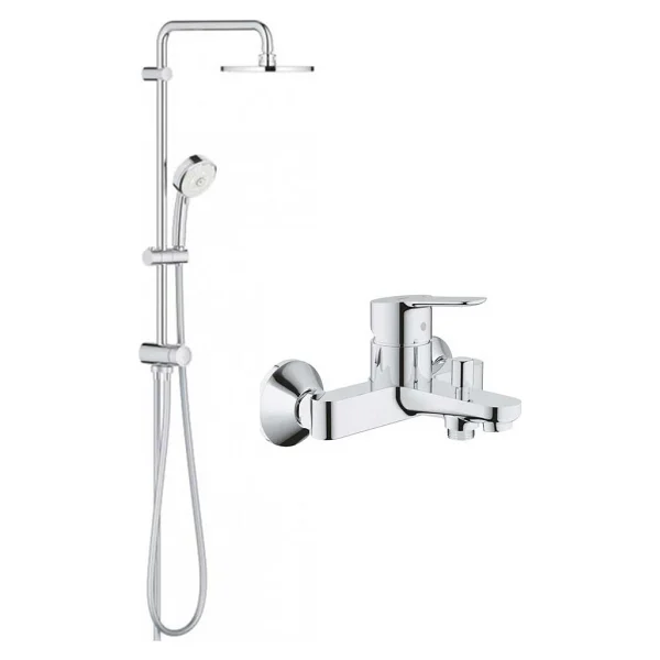 Grohe New Tempesta Sistem 200 27389002 Duvar Bağlantılı Divertörlü Duş Seti - Görsel 5