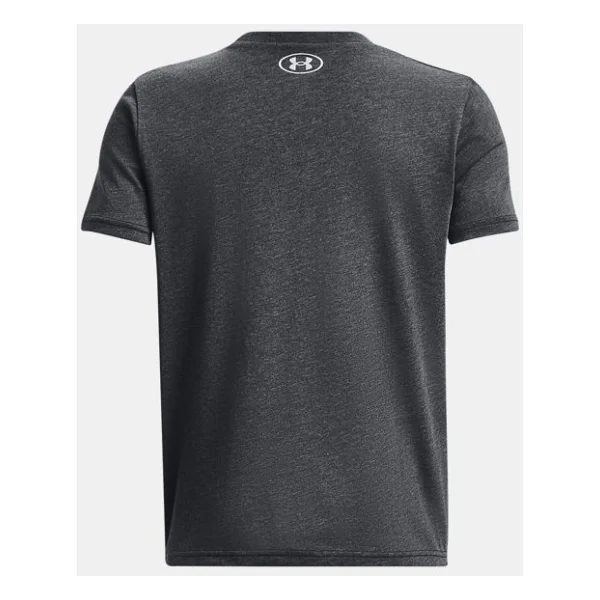 Under Armour Logo Wordmark 1380747 Kısa Kollu Bisiklet Yaka Çocuk Tişört - Görsel 2