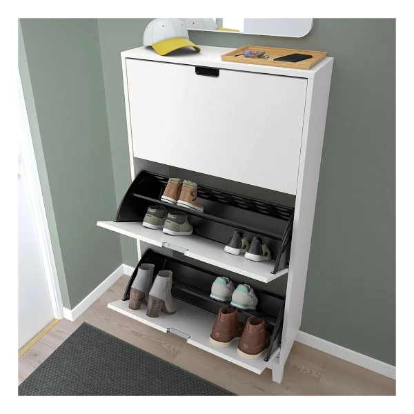 IKEA Stall 79x29x148 cm 3 Kapaklı Ayakkabılık - Görsel 2