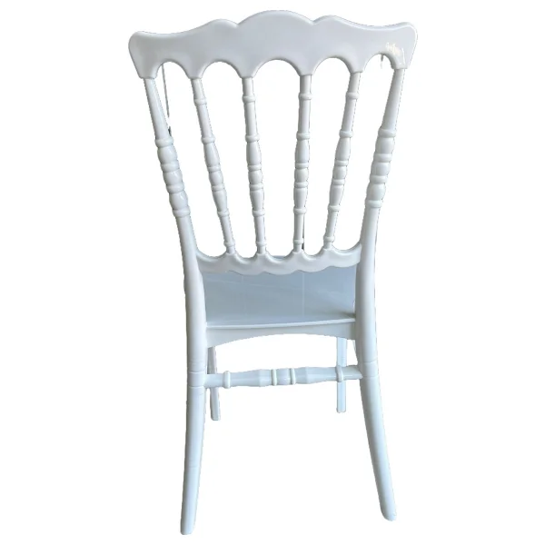 Vegas Plastik Sandalye Vegas Mutfak Balkon Teras Düğün Sandalyesi - Beyaz - 4 lü set - Görsel 2