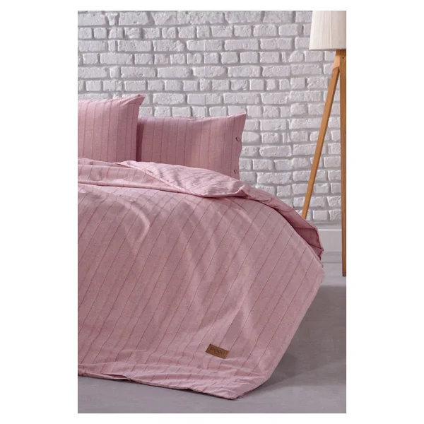 Doqu Home Mabel İpliği Boyalı Çift Kişilik Nevresim Takımı - Görsel 2