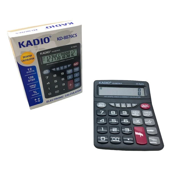 Kadio KD-8876CS 12 Haneli Hesap Makinesi - Görsel 2