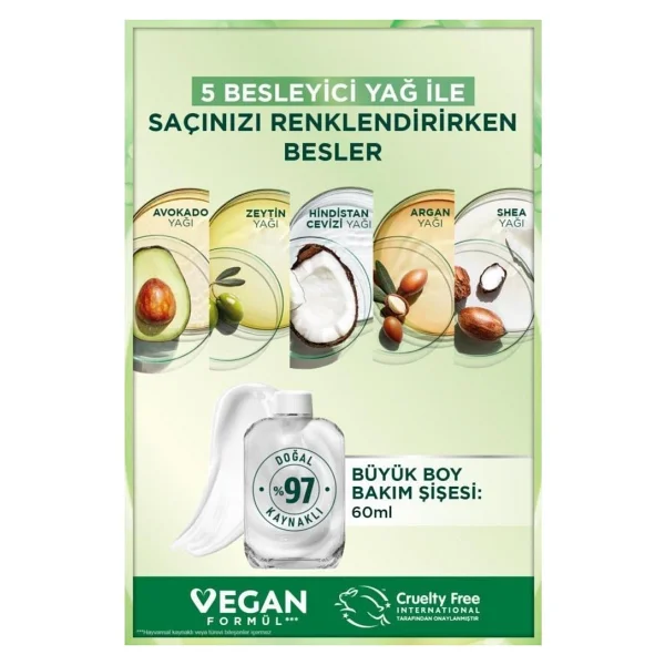 Garnier Nutrisse Ultra Creme 4.5 Kızıl Kestane Saç Boyası - Görsel 4