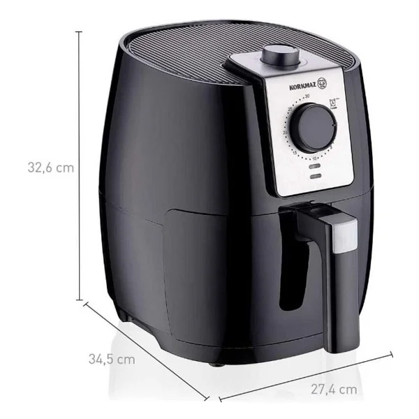 Korkmaz Air Fix Airfryer A887 5 lt Yağsız Fritöz - Görsel 3