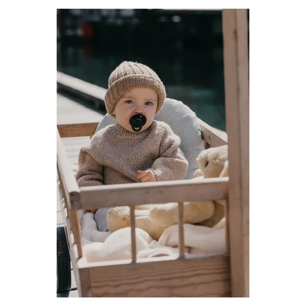 Bibs Colour Cloud-Black 18 Ay+ İkili Kauçuk Emzik - Görsel 3