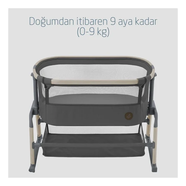 Maxi-Cosi Iora Air Beyond Graphite Anne Yanı Beşik - Görsel 2