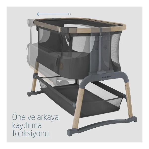 Maxi-Cosi Iora Air Beyond Graphite Anne Yanı Beşik - Görsel 6