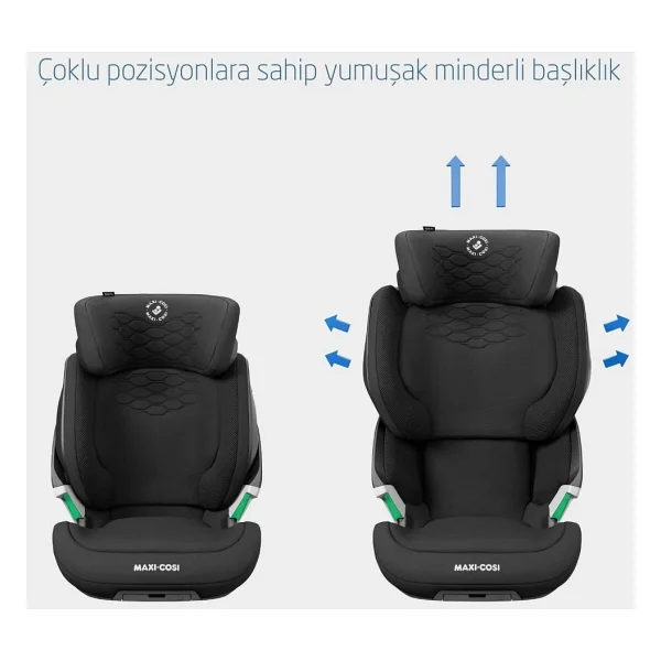 Maxi-Cosi Kore Pro I-Size 15-36 kg Oto Koltuğu Authentic Black - Görsel 7