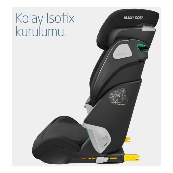 Maxi-Cosi Kore Pro I-Size 15-36 kg Oto Koltuğu Authentic Black - Görsel 10
