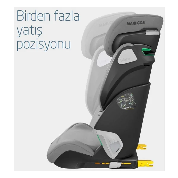 Maxi-Cosi Kore Pro I-Size 15-36 kg Oto Koltuğu Authentic Grey - Görsel 10