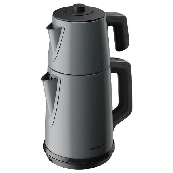 Grundig 0,7 lt Gri Çay Makinesi Çelik Malzeme ile Hızlı Demleme ve Sıcak Tutma Özelliği - Görsel 3