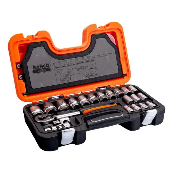 Bahco S240 Lokma Takımı 1/2 24 Parça - Görsel 4