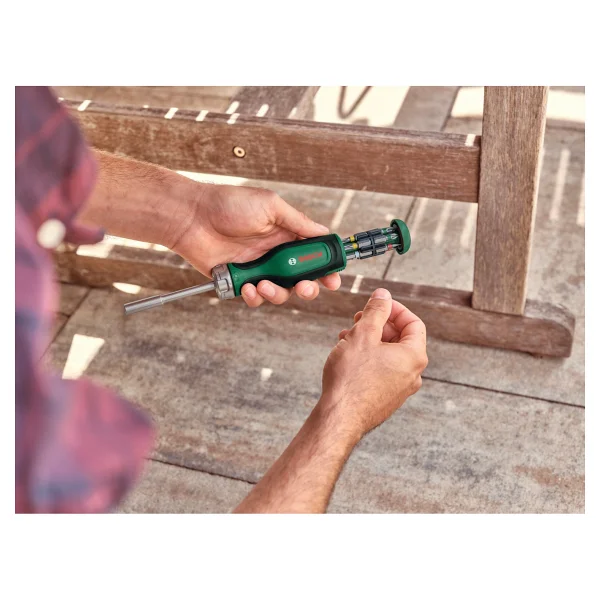 Bosch 1600A027PP 12 Parça Cırcırlı Tornavida Seti - Görsel 4