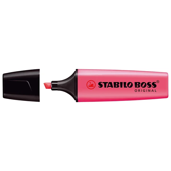 Stabilo Boss Original Pembe Fosforlu Kalem - Görsel 5