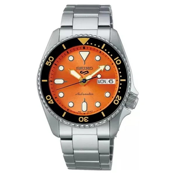 Seiko 5 Sports SKX SRPK35 Turuncu Erkek Kol Saati - Görsel 4