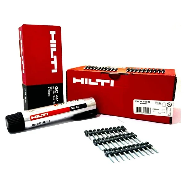Hilti Yeni Nesil Gx3 Tabanca (1200'lük 27mm Çivigaz HEDİYELİ) - Görsel 4