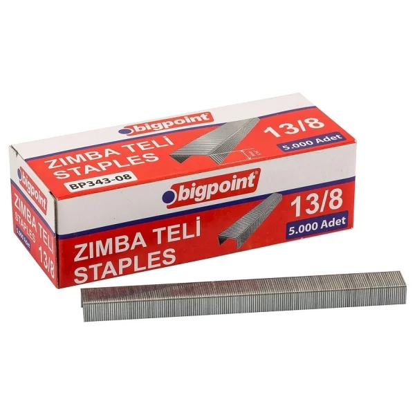 Bigpoint Zımba Teli 13/8 5000 Adet - Bp343-08 - Görsel 2