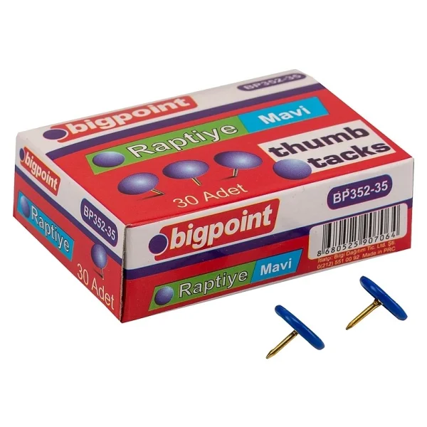 Bigpoint Renklı Raptıye Karısık Renklı - Görsel 7