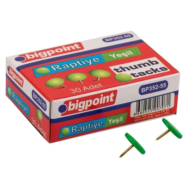 Bigpoint Renklı Raptıye Karısık Renklı - Görsel 5