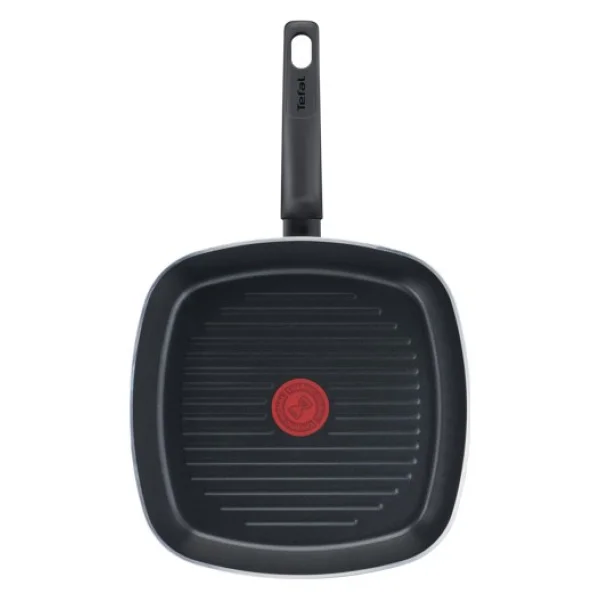 Tefal Titanyum 1X SimpleCook Difüzyon Tabanlı Kare 26 cm Izgara Tavası - Görsel 2