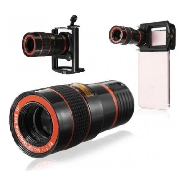 Nikula 8x Zoom Geniş Açı Telefon Kamera Lensi - Görsel 2