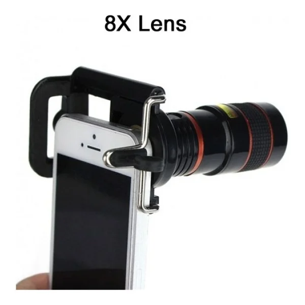 Nikula 8x Zoom Geniş Açı Telefon Kamera Lensi - Görsel 5