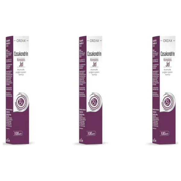 Orzax Cosakondrin Komplex Jel 100 ml 3 Adet - Görsel 2