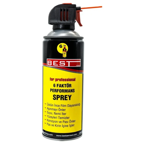 Best 6 Faktör Performans Sprey 500 ml - Görsel 6
