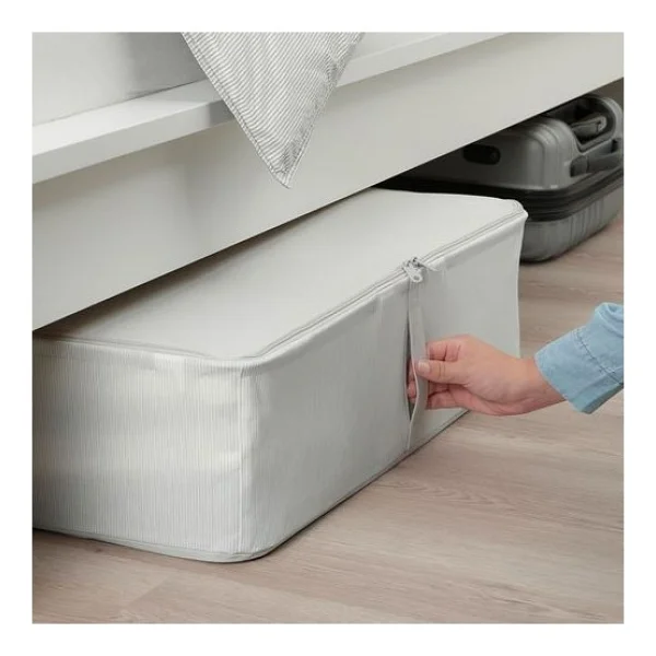 IKEA Hemmafıxare Saklama Kutusu, Beyaz-gri - Görsel 3