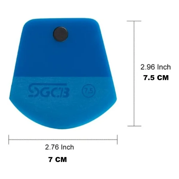 SGCB Oval Şekilli Avuç İçi Mıknatıslı TPU Ragle 7 Cm PPF - Folyo - Cam Filmi Çekme Aparatı Çekçek - Görsel 6